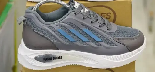 [24] حذاء رجالي نضيف جدا مستورد (رصاصي غامق)